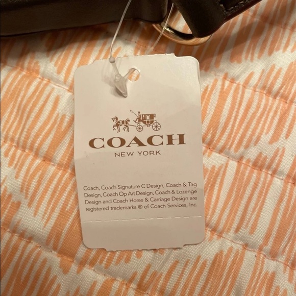 Coach Outline Signature File Bag - Picture 4 of 5